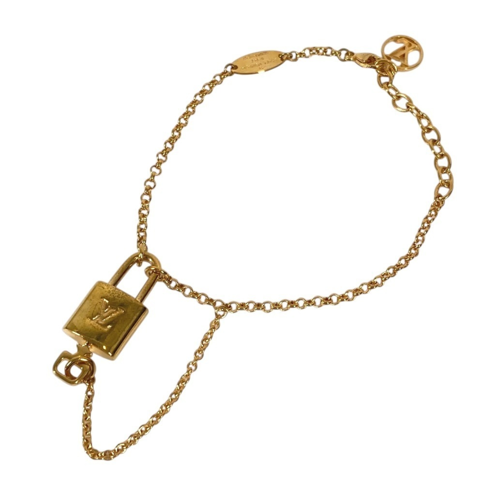 Louis Vuitton M00563 Monogram Lv Bracelet Rocky Chain Accessory Jewelry Metal 449$
